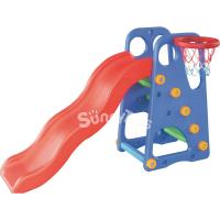 Indoor plastic slide