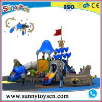 pirate ship playground slide