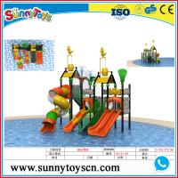 Water playground slide