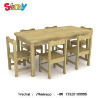 Wooden school furniture